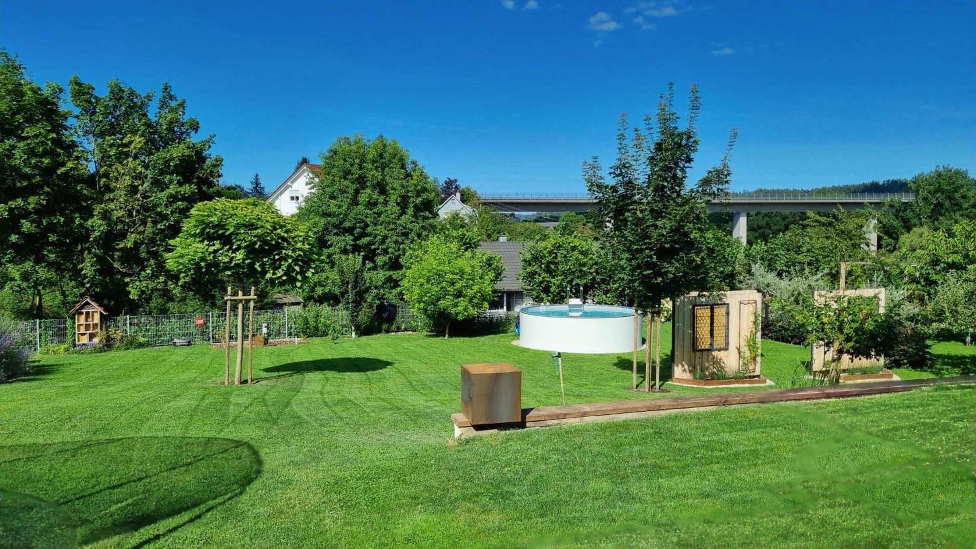 Ferienwohnung Buehlingen ロットヴァイル エクステリア 写真